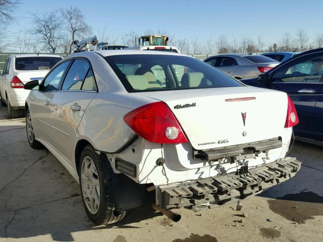 1G2ZA5EB4A4141843 - 2010 PONTIAC G6 WHITE photo 3