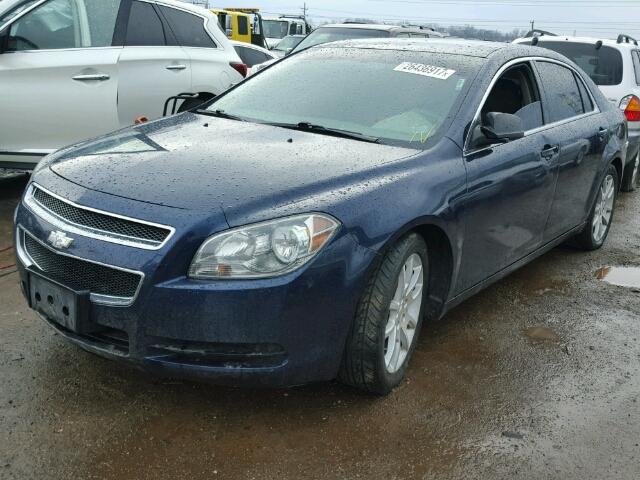 1G1ZA5E10BF161637 - 2011 CHEVROLET MALIBU LS BLUE photo 2