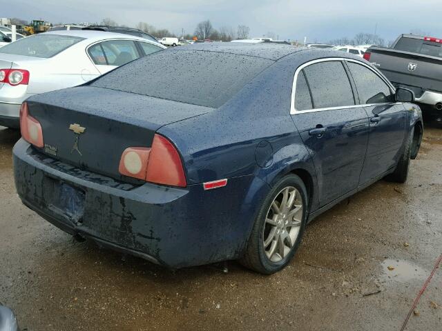 1G1ZA5E10BF161637 - 2011 CHEVROLET MALIBU LS BLUE photo 4