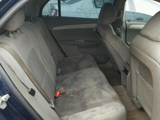 1G1ZA5E10BF161637 - 2011 CHEVROLET MALIBU LS BLUE photo 6