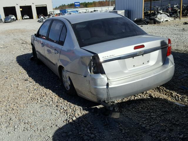 1G1ZS52F05F173899 - 2005 CHEVROLET MALIBU SILVER photo 3