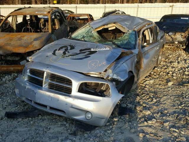 2B3CA3CV7AH242317 - 2010 DODGE CHARGER SX SILVER photo 2