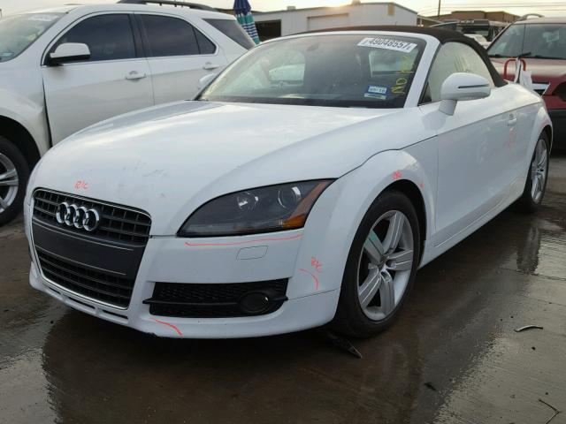 TRUMF38J281038582 - 2008 AUDI TT 2.0T WHITE photo 1