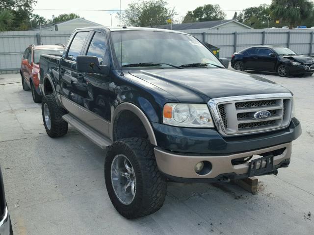 1FTPW14V86KD53141 - 2006 FORD F150 SUPER GREEN photo 1