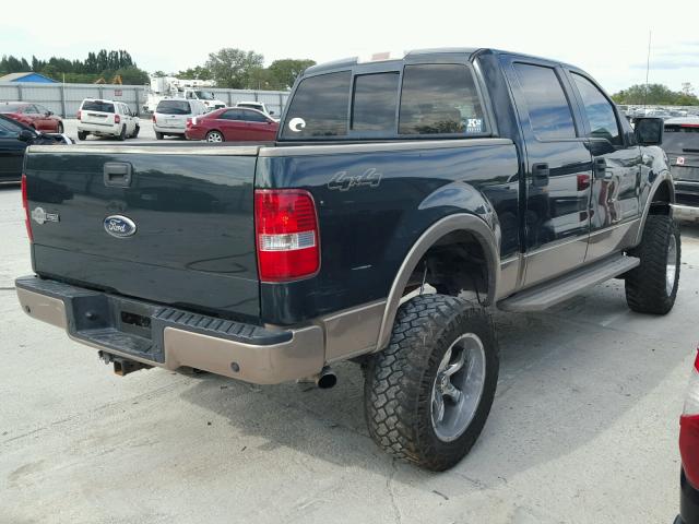 1FTPW14V86KD53141 - 2006 FORD F150 SUPER GREEN photo 4