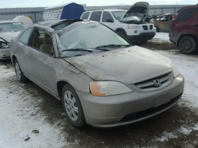 1HGEM22913L009134 - 2003 HONDA CIVIC EX BEIGE photo 1