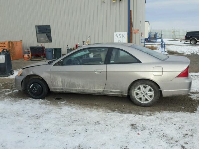 1HGEM22913L009134 - 2003 HONDA CIVIC EX BEIGE photo 9