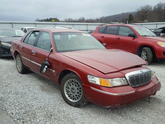 2MEFM74W2XX638069 - 1999 MERCURY GRAND MARQ MAROON photo 1