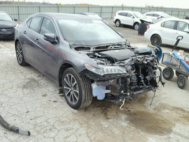 19UUB3F54HA001532 - 2017 ACURA TLX TECH GRAY photo 1