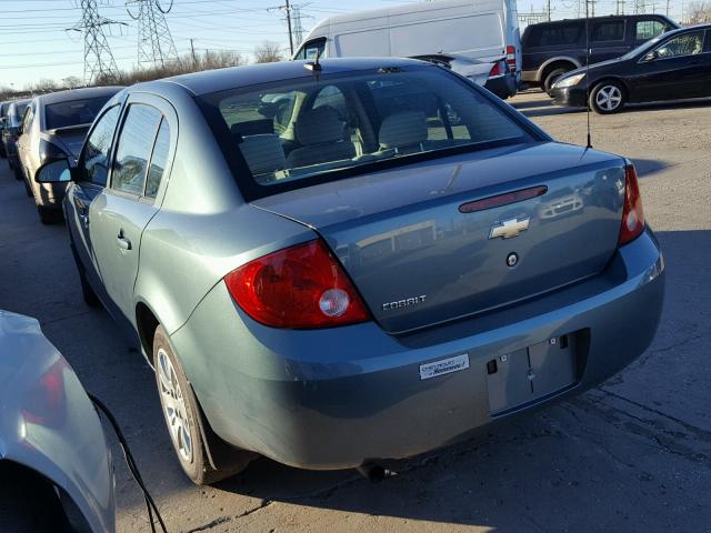 1G1AB5F54A7149527 - 2010 CHEVROLET COBALT LS GRAY photo 3