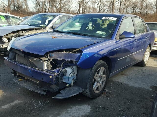 1G1ZT51FX6F286596 - 2006 CHEVROLET MALIBU LT BLUE photo 2