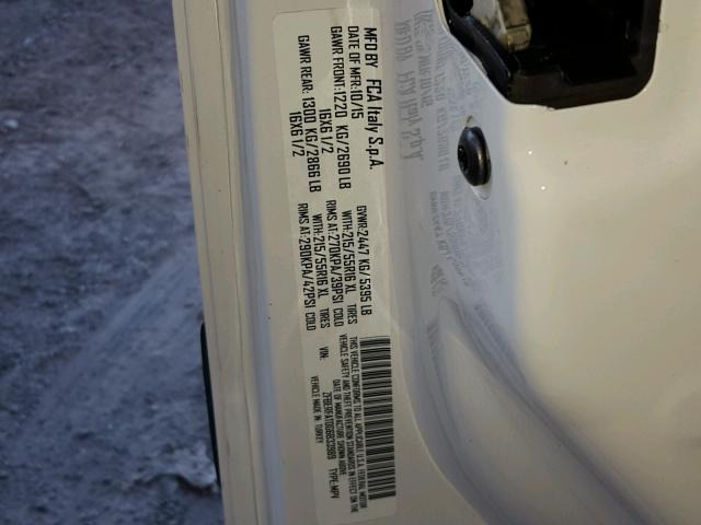 ZFBERFAT0G6B33989 - 2016 RAM PROMASTER 白色 照片 10