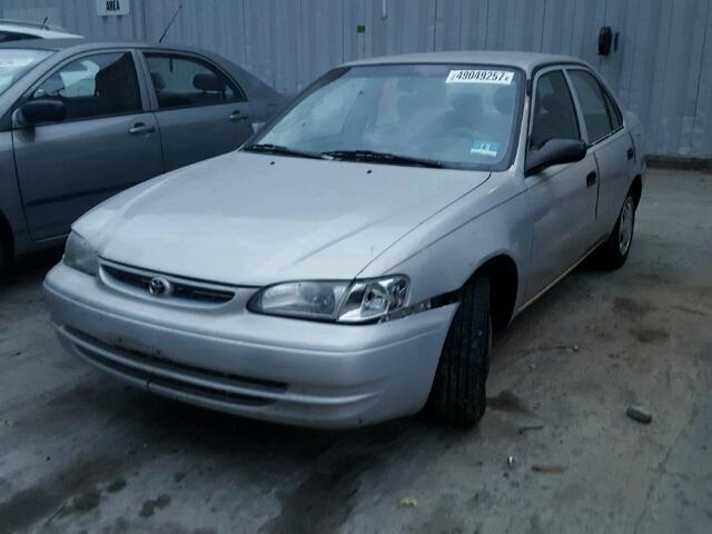 2T1BR12E1YC284740 - 2000 TOYOTA COROLLA VE SILVER photo 2