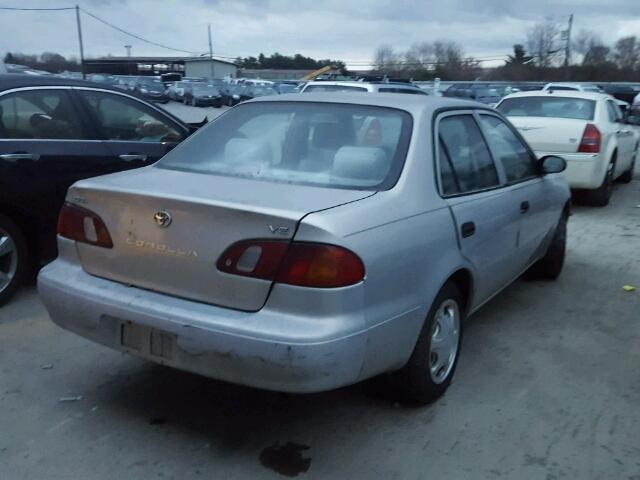 2T1BR12E1YC284740 - 2000 TOYOTA COROLLA VE SILVER photo 4