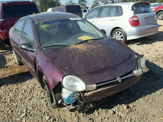 1P3ES46CXYD649785 - 2000 PLYMOUTH NEON BASE 紫色 照片 1