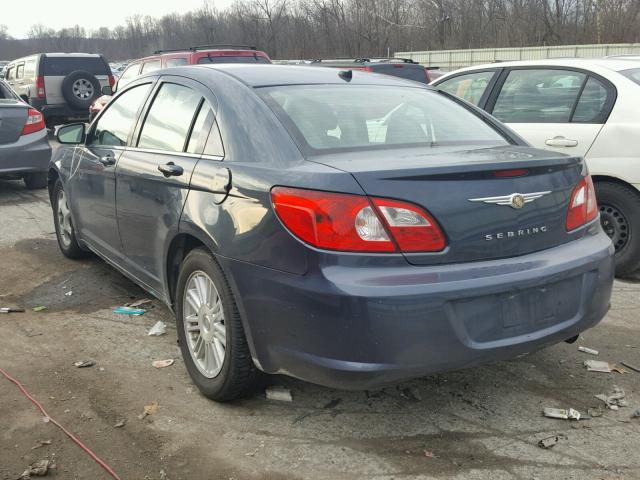 1C3LC56K58N203284 - 2008 CHRYSLER SEBRING TO GRAY photo 3