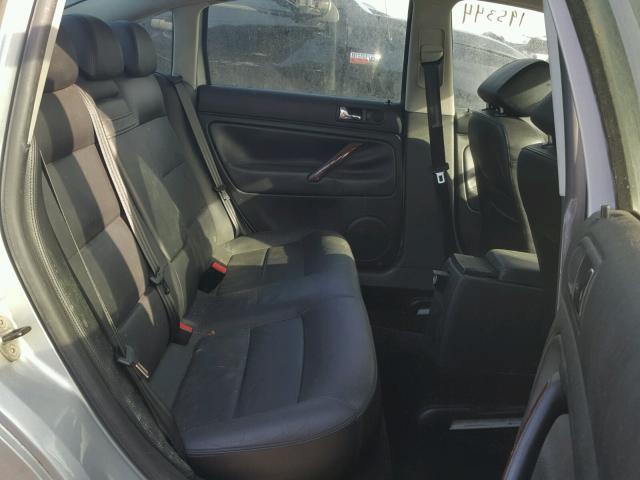 WVWRH63B13P341371 - 2003 VOLKSWAGEN PASSAT GLX SILVER photo 6