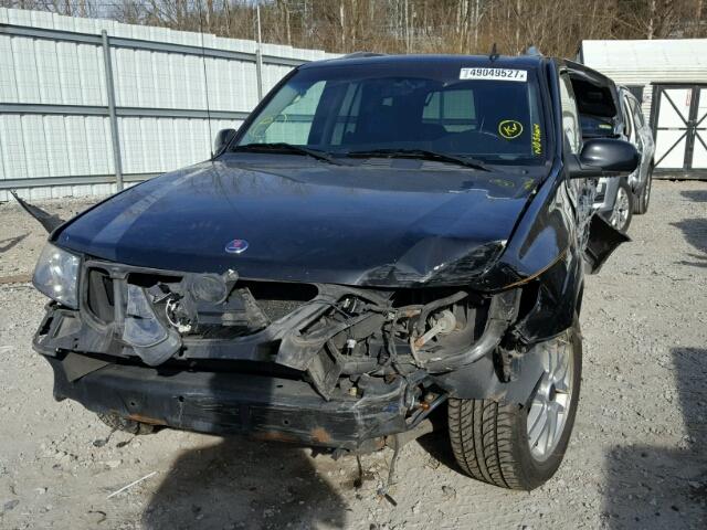 5S3ET13S882801186 - 2008 SAAB 9-7X 4.2I BLACK photo 2