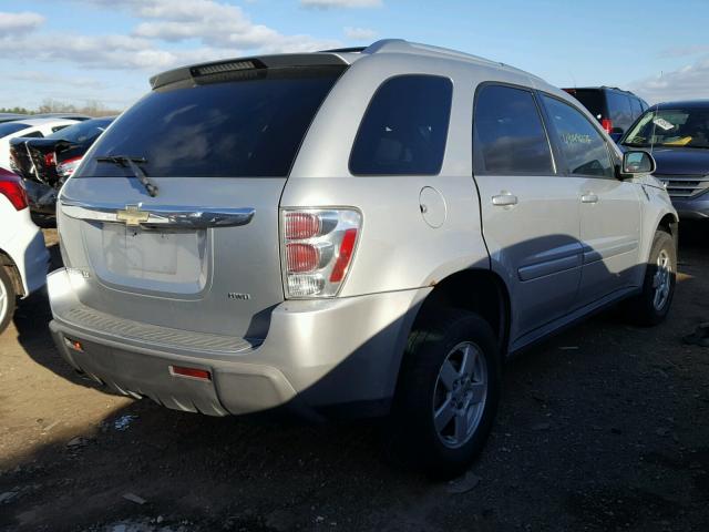 2CNDL73F766004298 - 2006 CHEVROLET EQUINOX LT SILVER photo 4