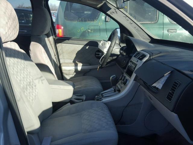 2CNDL73F766004298 - 2006 CHEVROLET EQUINOX LT SILVER photo 5