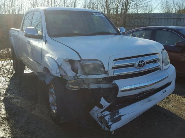 5TBDT44136S525278 - 2006 TOYOTA TUNDRA DOU WHITE photo 1