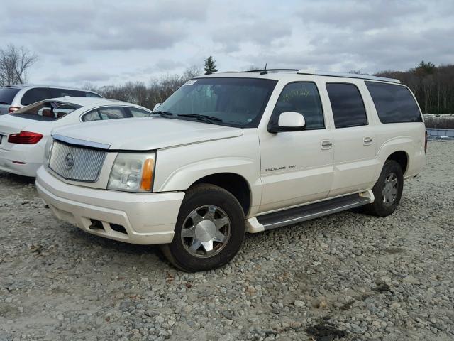 3GYFK66N53G231643 - 2003 CADILLAC ESCALADE E WHITE photo 2