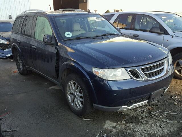 5S3ET13S082801828 - 2008 SAAB 9-7X 4.2I BLUE photo 1