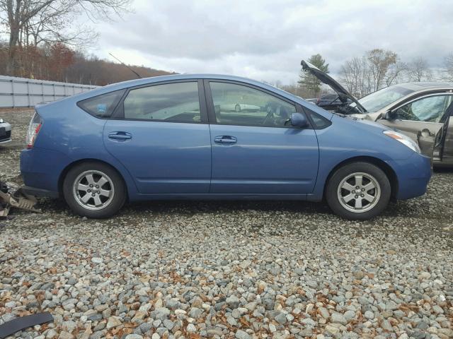 JTDKB20U653114852 - 2005 TOYOTA PRIUS BLUE photo 9