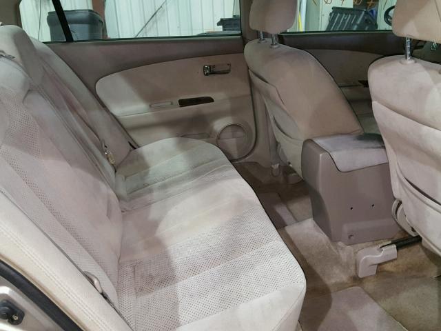 1N4AL11D15N410230 - 2005 NISSAN ALTIMA S GOLD photo 6