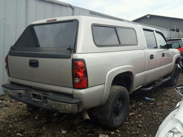 1GCHK232X5F875743 - 2005 CHEVROLET SILVERADO BEIGE photo 4