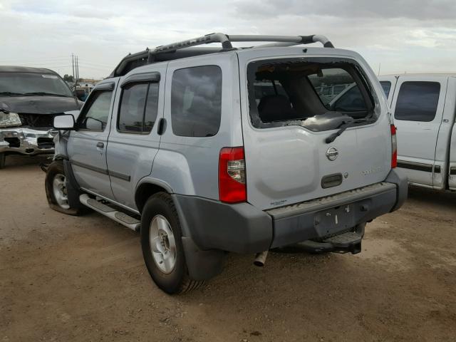 5N1ED28T13C660695 - 2003 NISSAN XTERRA XE GRAY photo 3