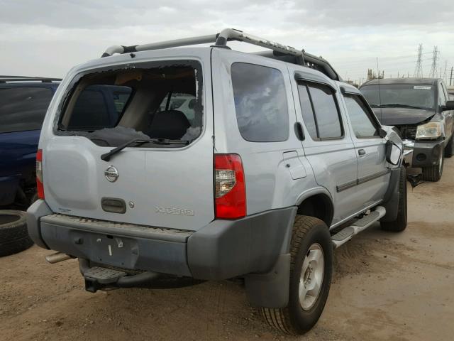 5N1ED28T13C660695 - 2003 NISSAN XTERRA XE GRAY photo 4