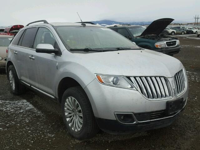 2LMDJ8JK4DBL21721 - 2013 LINCOLN MKX SILVER photo 1