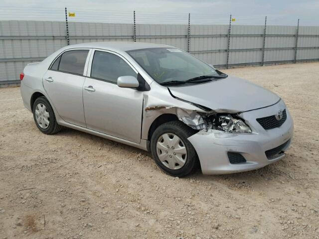 1NXBU4EE9AZ380194 - 2010 TOYOTA COROLLA BA SILVER photo 1