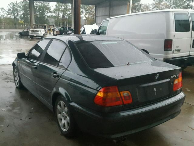 WBAEU33473PH90001 - 2003 BMW 325 XI GREEN photo 3