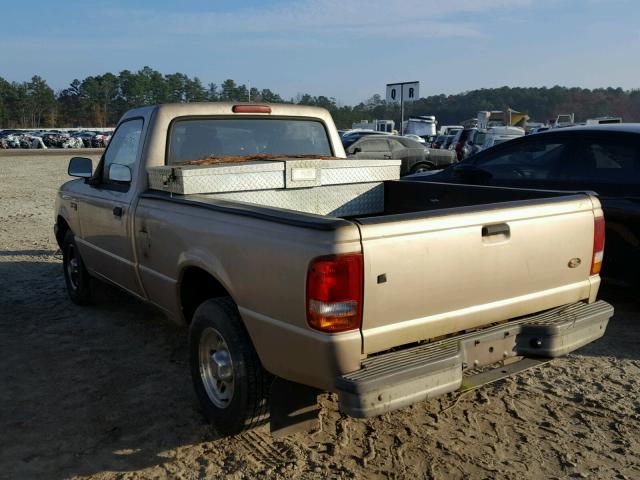 1FTCR10A1TUB68101 - 1996 FORD RANGER TAN photo 3