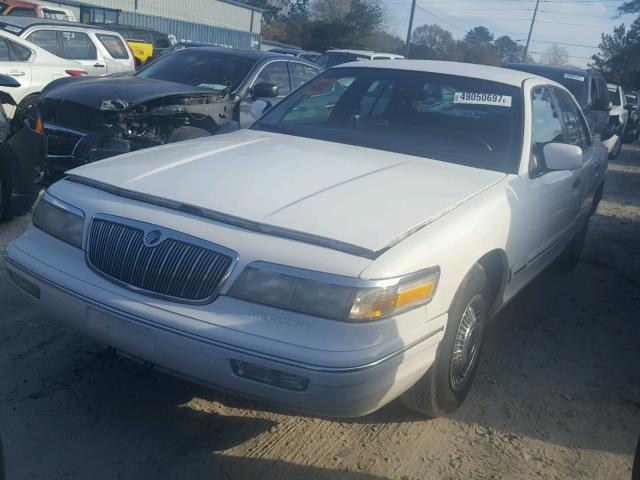 2MELM74W8TX701379 - 1996 MERCURY GRAND MARQ WHITE photo 2