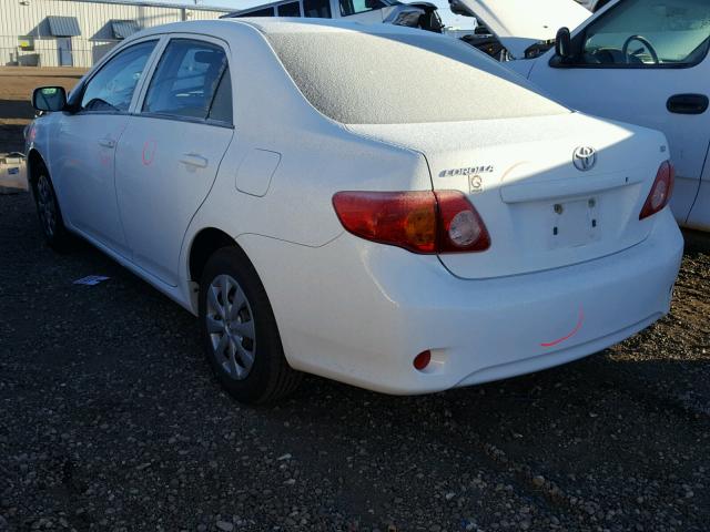 JTDBU4EE6AJ067321 - 2010 TOYOTA COROLLA BA WHITE photo 3