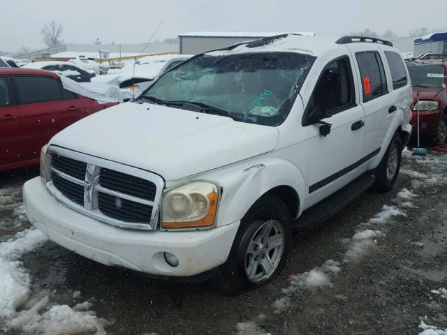 1D4HD48K86F113403 - 2006 DODGE DURANGO SL WHITE photo 2