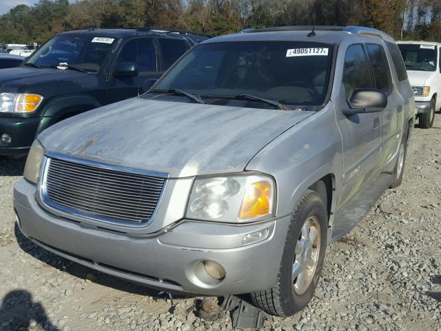 1GKES12S146167219 - 2004 GMC ENVOY XUV SILVER photo 2