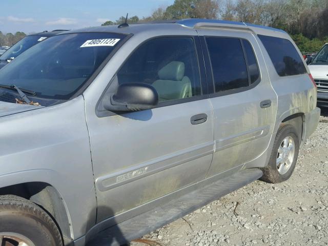 1GKES12S146167219 - 2004 GMC ENVOY XUV SILVER photo 9