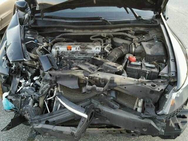 1HGCP2F76BA149732 - 2011 HONDA ACCORD EX BLACK photo 7