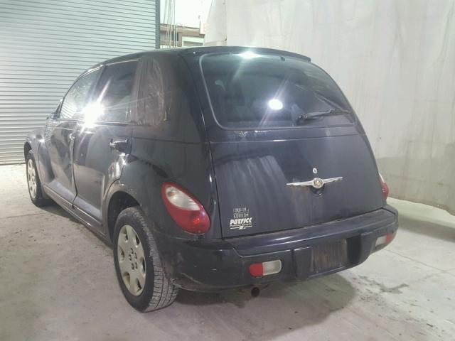 3A4FY58B86T288989 - 2006 CHRYSLER PT CRUISER BLACK photo 3