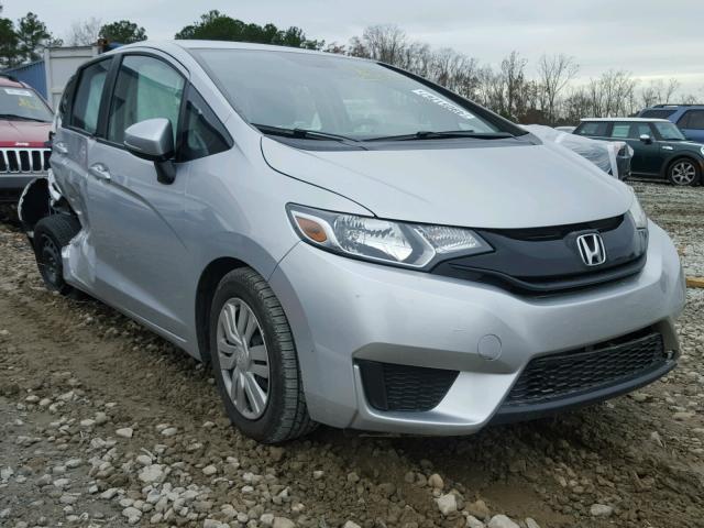 3HGGK5G51FM733382 - 2015 HONDA FIT LX SILVER photo 1