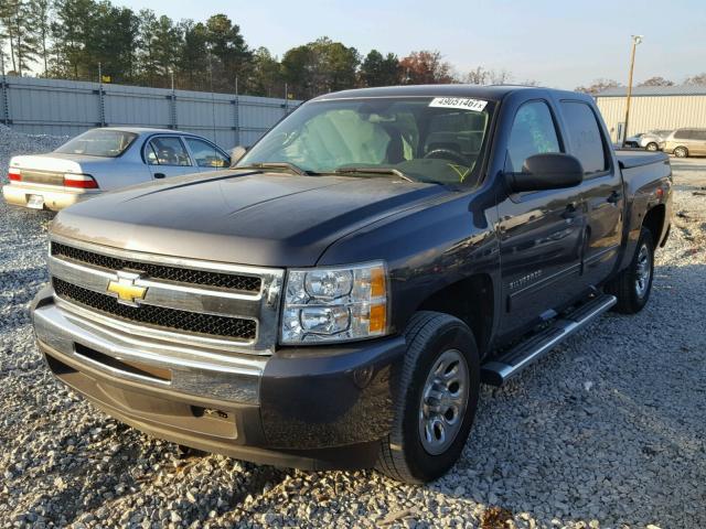 3GCRCSEA7AG229851 - 2010 CHEVROLET SILVERADO GRAY photo 2