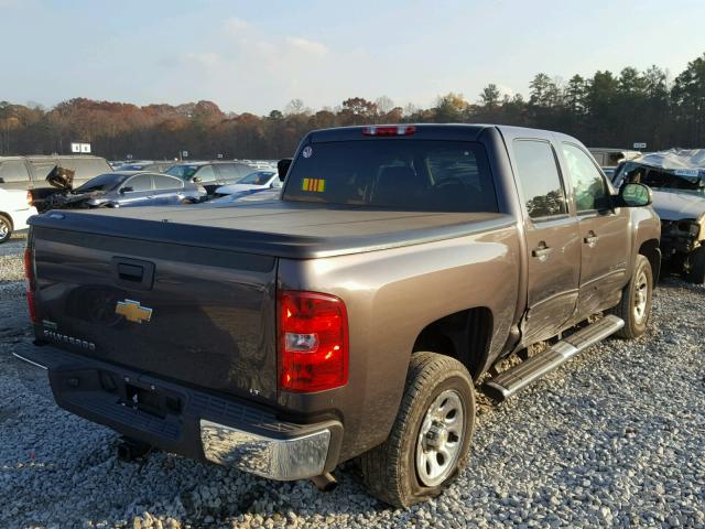 3GCRCSEA7AG229851 - 2010 CHEVROLET SILVERADO GRAY photo 4