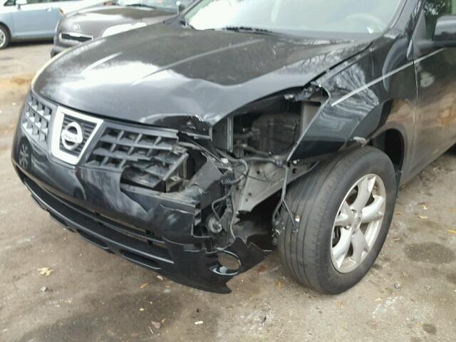 JN8AS58V08W143135 - 2008 NISSAN ROGUE S BLACK photo 9