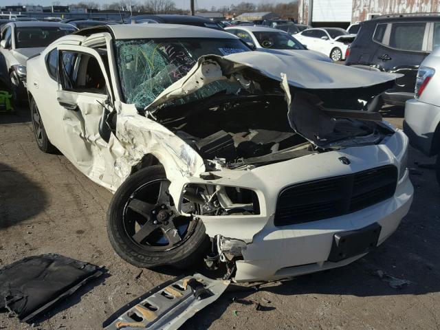 2B3KA43G68H333740 - 2008 DODGE CHARGER BEIGE photo 1