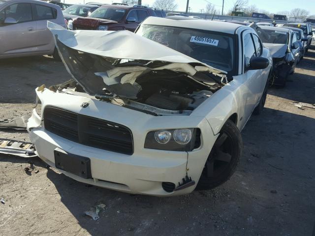 2B3KA43G68H333740 - 2008 DODGE CHARGER BEIGE photo 2