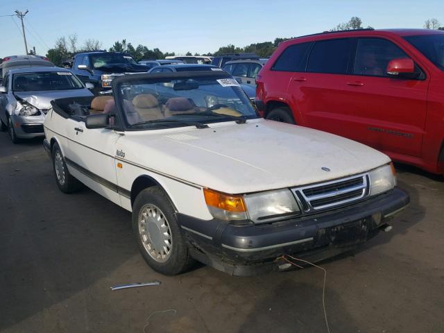 YS3AT75L5K7034591 - 1989 SAAB 900 WHITE photo 1